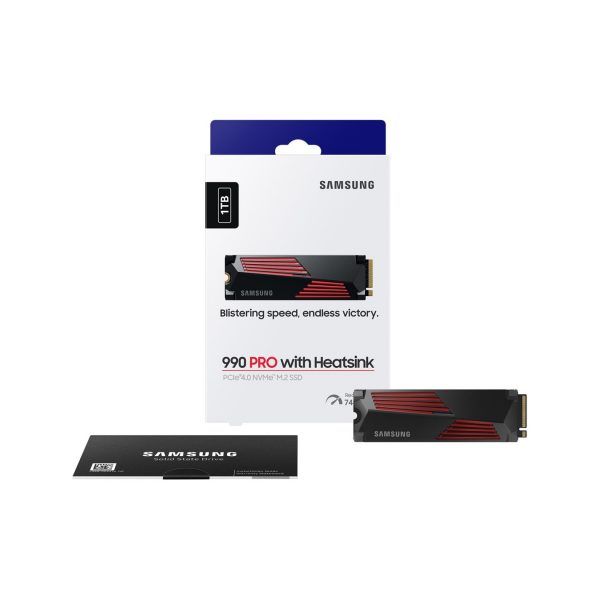 Samsung 990 Pro PCIe Gen 4.0 x4, 2TB with Heatsink - Image 2