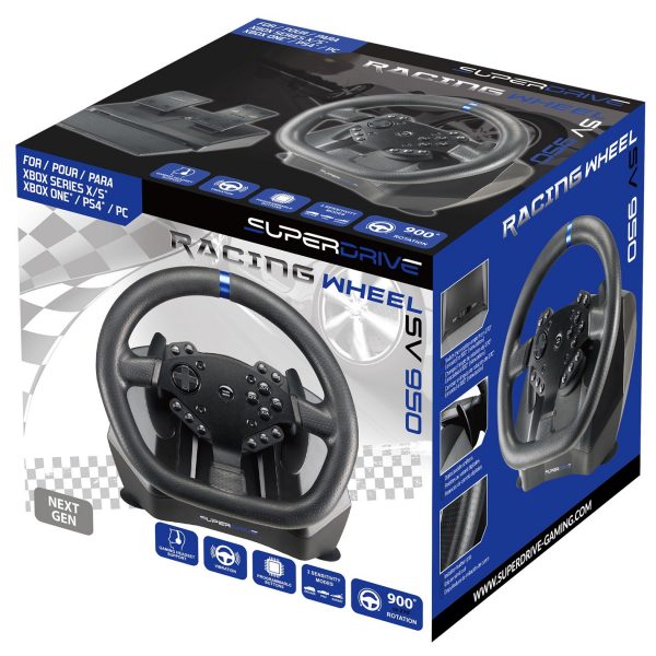 Subsonic SV950 Gaming Steering Wheel For PC, Xbox X/S, PS4 - Image 5
