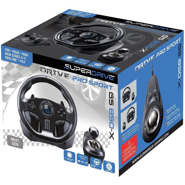 Subsonic GS 850X Universal Gaming Steering Wheel - Image 2