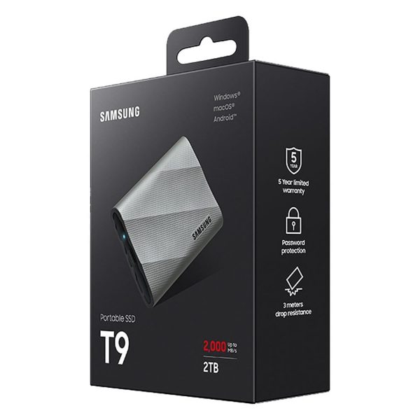 Samsung T9 USB 3.2 Gen 2x2 2TB Grey - Image 11