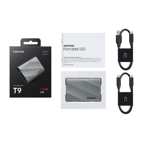 Samsung T9 USB 3.2 Gen 2x2 2TB Grey - Image 12