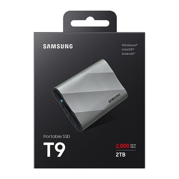 Samsung T9 USB 3.2 Gen 2x2 2TB Grey - Image 9