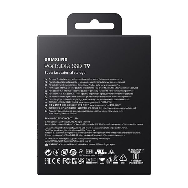 Samsung T9 USB 3.2 Gen 2x2 2TB Grey - Image 8
