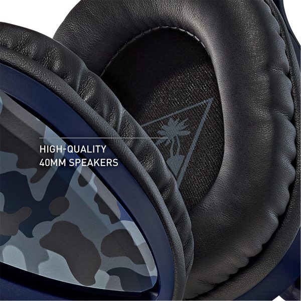 Turtle Beach Recon 70 PS5 PS4 Xbox & PC Gaming Headset – Camo Blue - Image 7