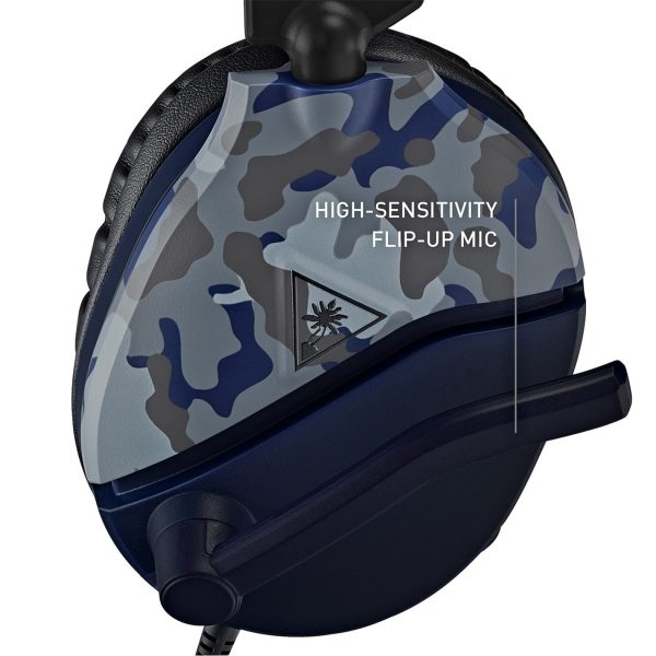 Turtle Beach Recon 70 PS5 PS4 Xbox & PC Gaming Headset – Camo Blue - Image 6