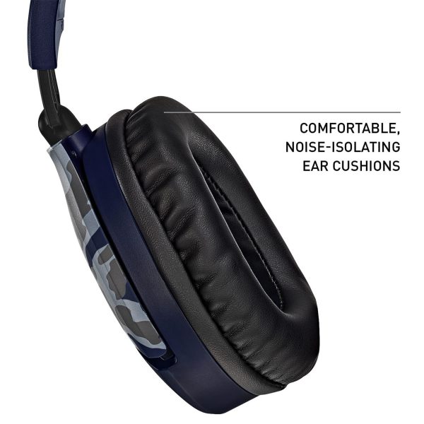 Turtle Beach Recon 70 PS5 PS4 Xbox & PC Gaming Headset – Camo Blue - Image 4