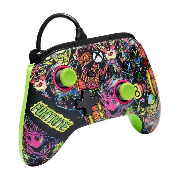 PowerA Advantage Xbox Wired Controller - Fortnite Glow - Image 3