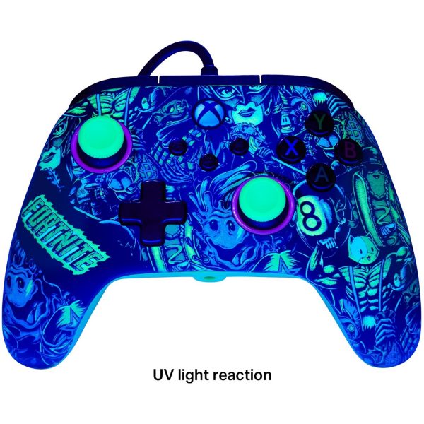 PowerA Advantage Xbox Wired Controller - Fortnite Glow - Image 9