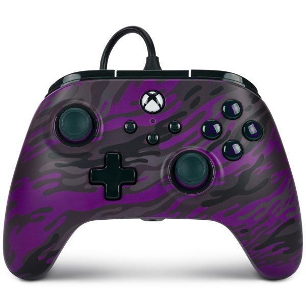 PowerA Advantage Wired Controller for Xbox Series X & S - Purple Camo