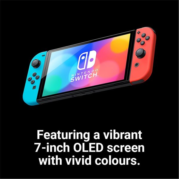 Nintendo Switch - Neon (OLED Model) - Image 5