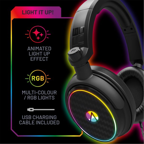 Stealth C6-100 LED Light-Up Gaming Headset PS4 PS5 Xbox One Series S Series X Switch PC & mobile - Image 5