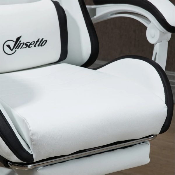 HOMCOM Gaming Vinsetto Computer Gaming Chair - PU Leather - Image 23