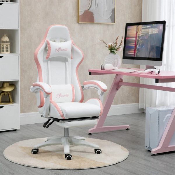HOMCOM Gaming Vinsetto Computer Gaming Chair - PU Leather - Image 20