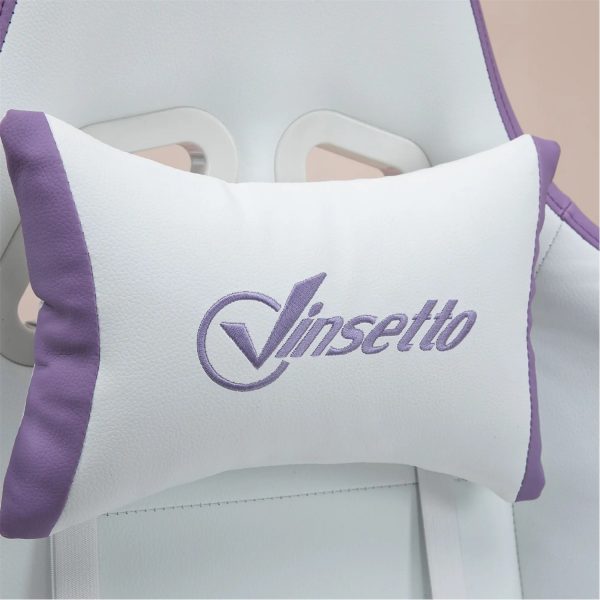 HOMCOM Gaming Vinsetto Computer Gaming Chair - PU Leather - Image 4