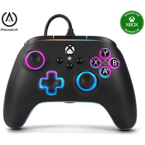 Advantage Wired Controller for Xbox Series XS with Lumectra + RGB LED Strip - Black - Image 14