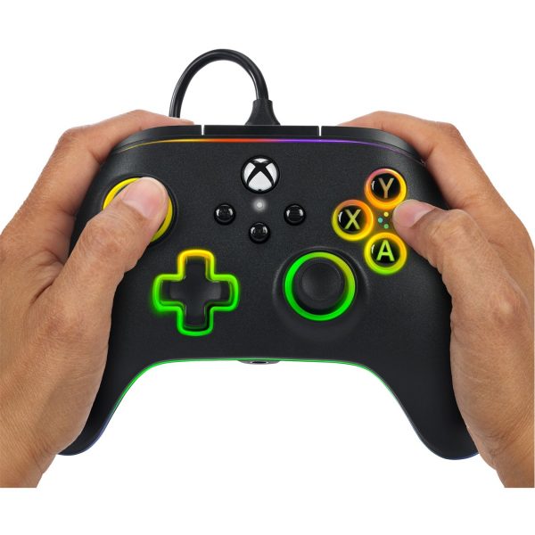 Advantage Wired Controller for Xbox Series XS with Lumectra + RGB LED Strip - Black - Image 11