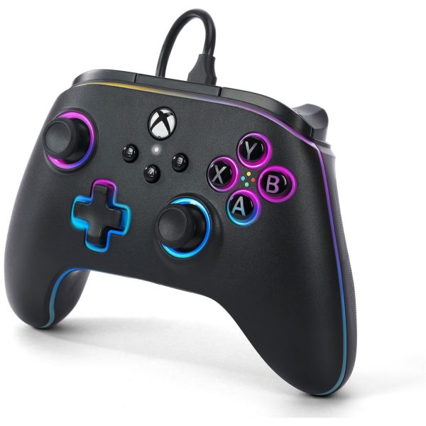 Advantage Wired Controller for Xbox Series XS with Lumectra + RGB LED Strip - Black - Image 10