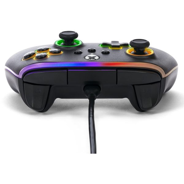 Advantage Wired Controller for Xbox Series XS with Lumectra + RGB LED Strip - Black - Image 6