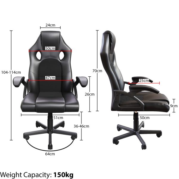 Lassic Vida Designs Coma Racing Gaming Chair UKFR - Image 9