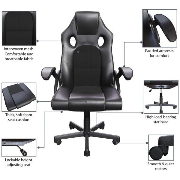 Lassic Vida Designs Coma Racing Gaming Chair UKFR - Image 7