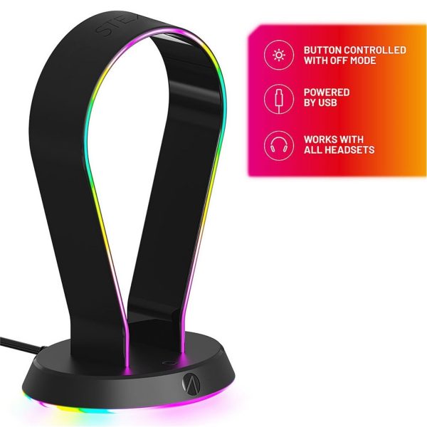 Stealth Light Up Gaming Headset Stand - Image 4