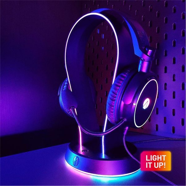 Stealth Light Up Gaming Headset Stand - Image 3