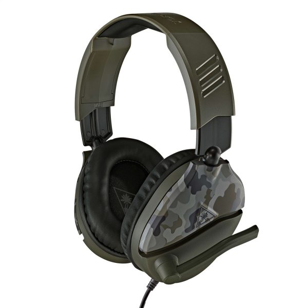 Turtle Beach Recon 70 Gaming Headset for Xbox PS5 PS4 PC – Camo Green - Image 4