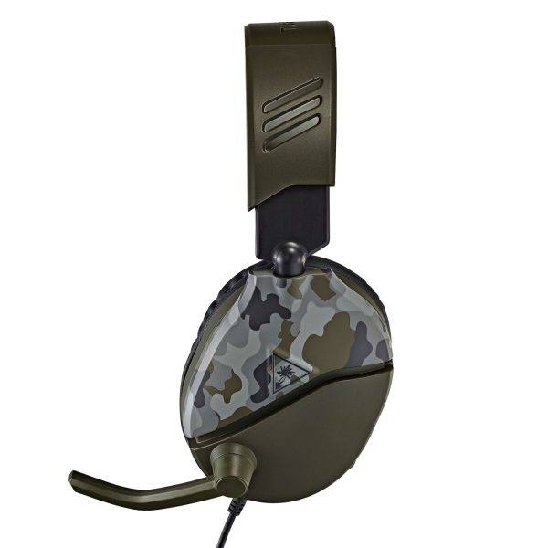 Turtle Beach Recon 70 Gaming Headset for Xbox PS5 PS4 PC – Camo Green - Image 3