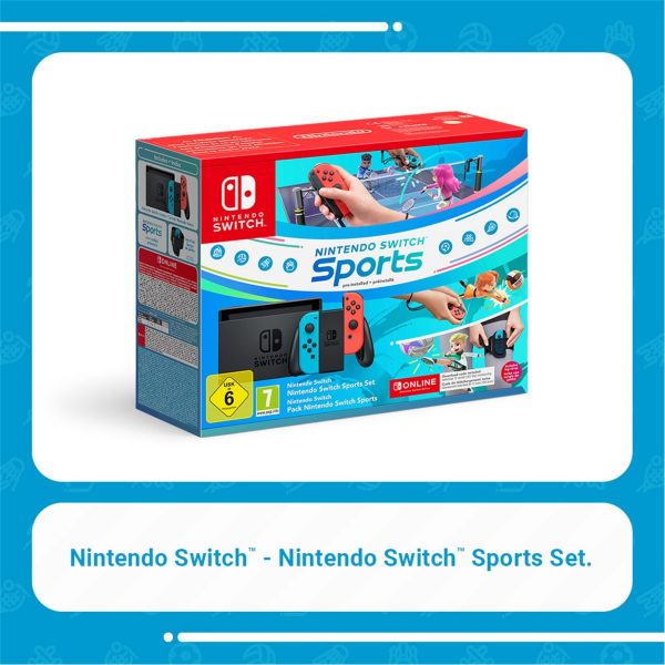Nintendo Switch (Neon Red/Neon Blue) Switch Sports + 12 Months NSO - Image 7
