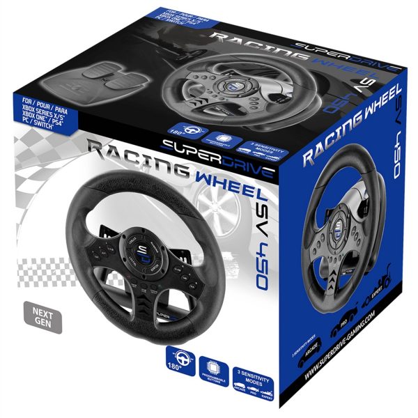 Subsonic Subsonic SV 450 Universal Gaming Steering Wheel - Image 3