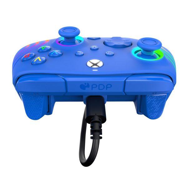 PDP Afterglow Wave Wired Xbox Controller - Blue - Image 10