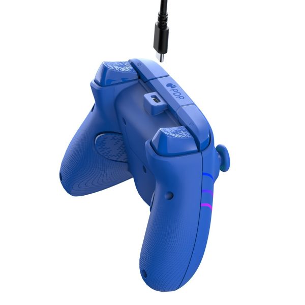 PDP Afterglow Wave Wired Xbox Controller - Blue - Image 9