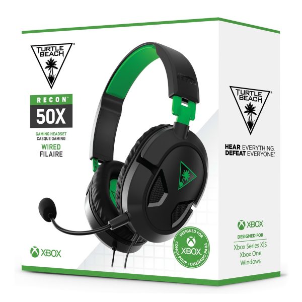 Turtle Beach Recon 50X Xbox PS5 PS4 PC Gaming Headset – Black - Image 8