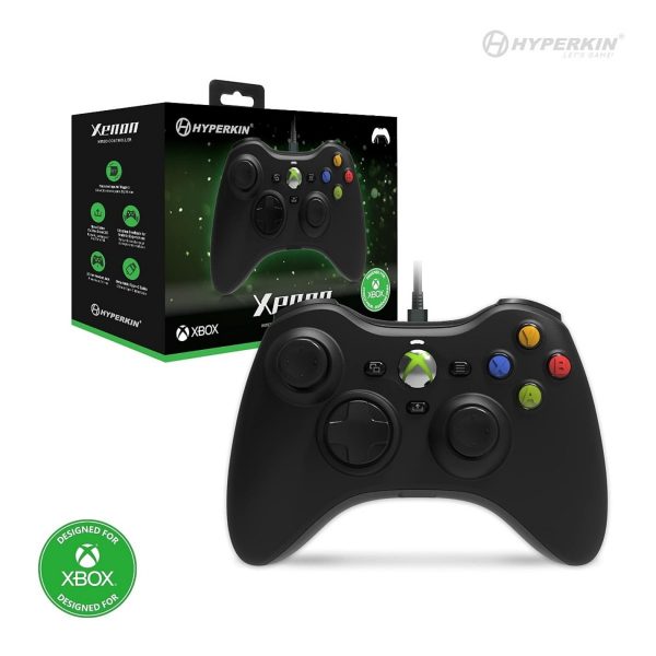 Xenon Xbox Wired Controller - Black - Image 2