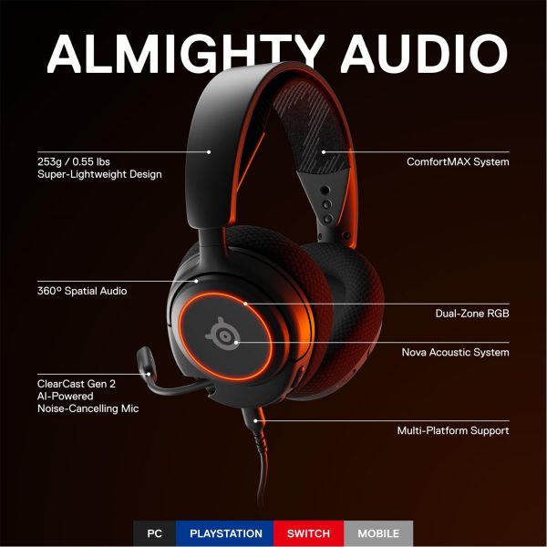 SteelSeries Arctis Nova 3 Headset - Image 10