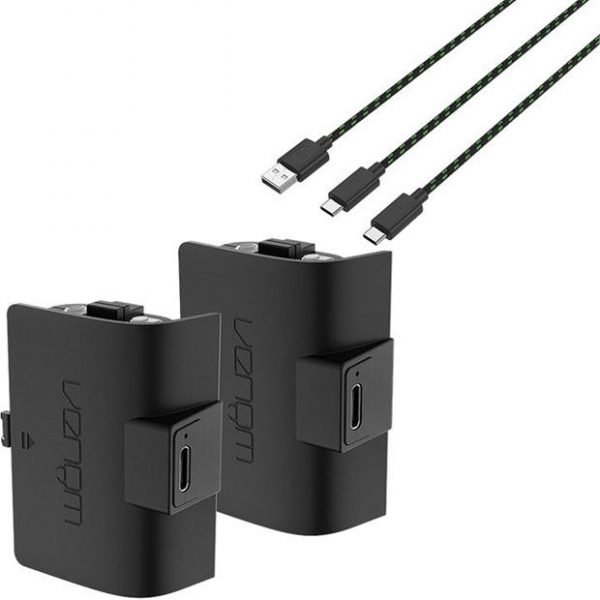 Venom Xbox Series X|S Rechargeable Battery Packs - Black
