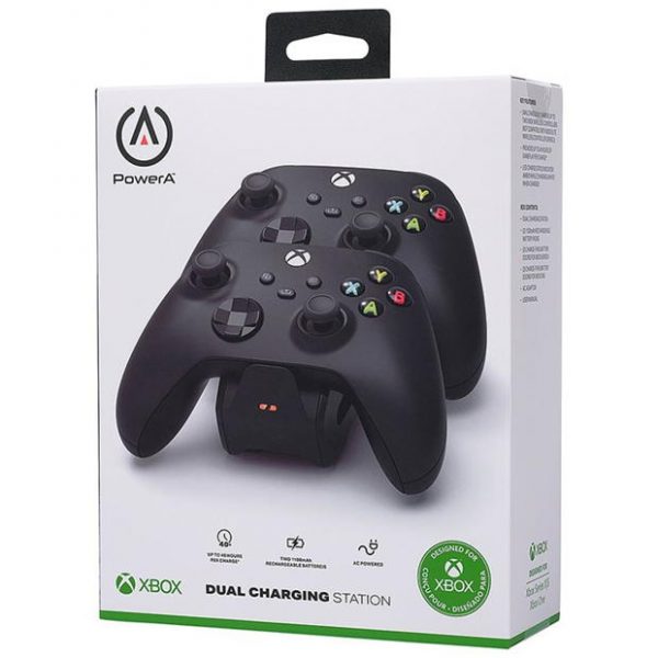PowerA Duo Charging Station for Xbox Series X|S - Black (UK)