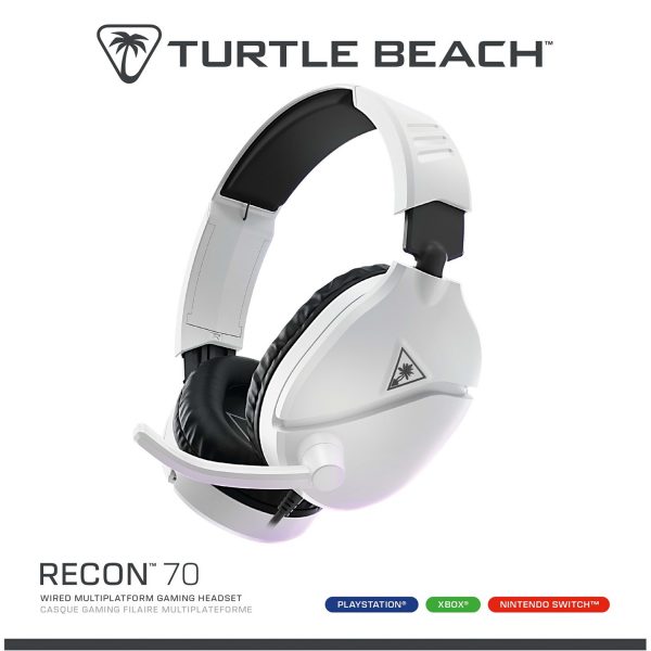 Turtle Beach Recon 70 Multi-Platform White Headset - Image 6