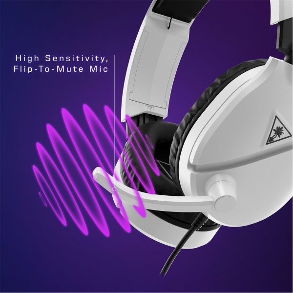 Turtle Beach Recon 70 Xbox PC PS5 PS4 Gaming Headset - White - Image 4