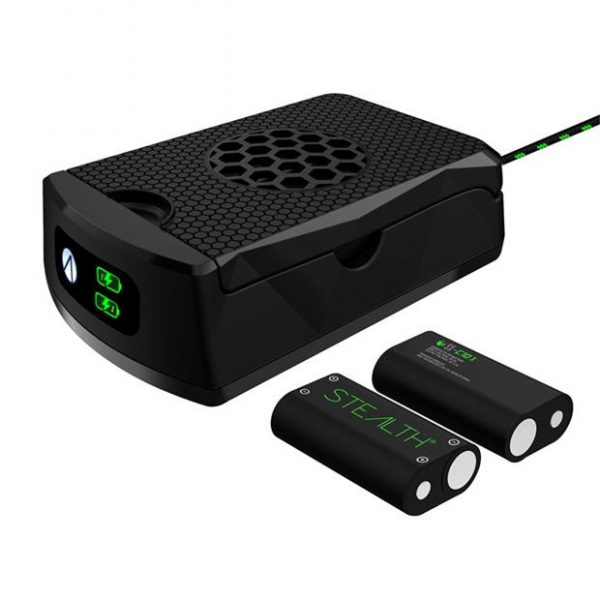 Stealth High Capacity Rechargeable Battery Twin Pack - black