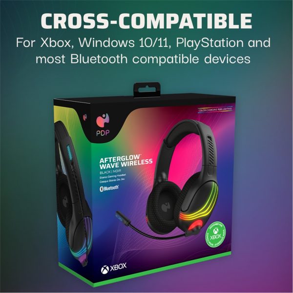 Afterglow™ Wave Wireless Headset: Black - Image 4