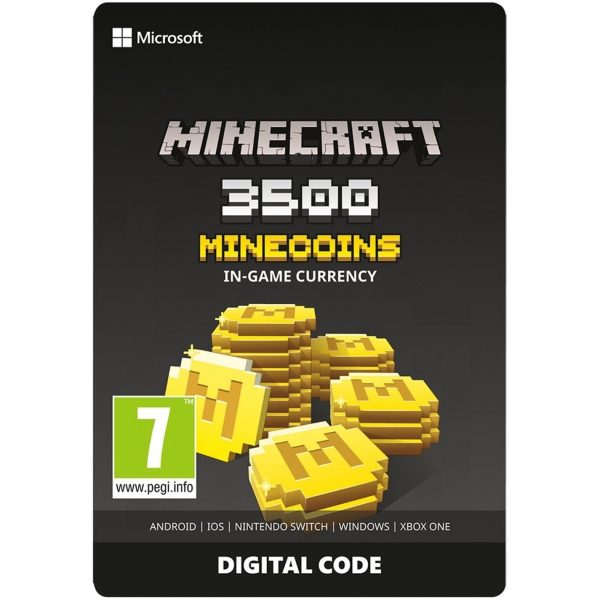 Microsoft Minecraft: 3500 Minecoins