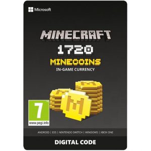 Microsoft Minecraft: 1720 Minecoins