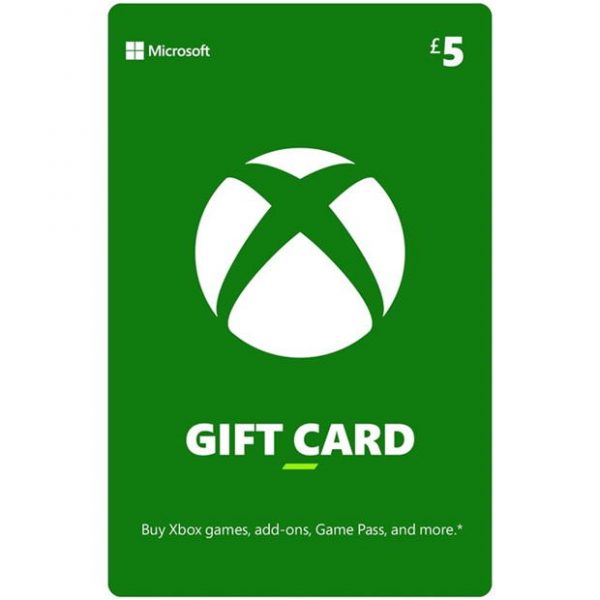 £5 Xbox Gift Card - Digital Code