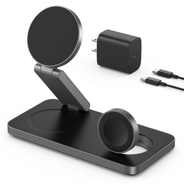 3 in 1 Foldable Wireless Charger - Image 6