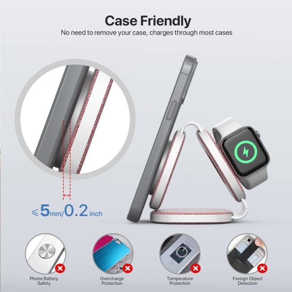 3 in 1 Foldable Magnetic Wireless Charger - Image 6
