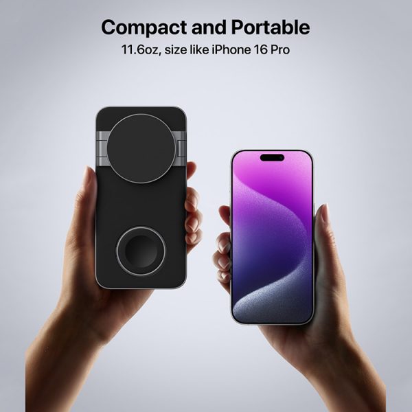 3 in 1 Foldable Wireless Charger - Image 3