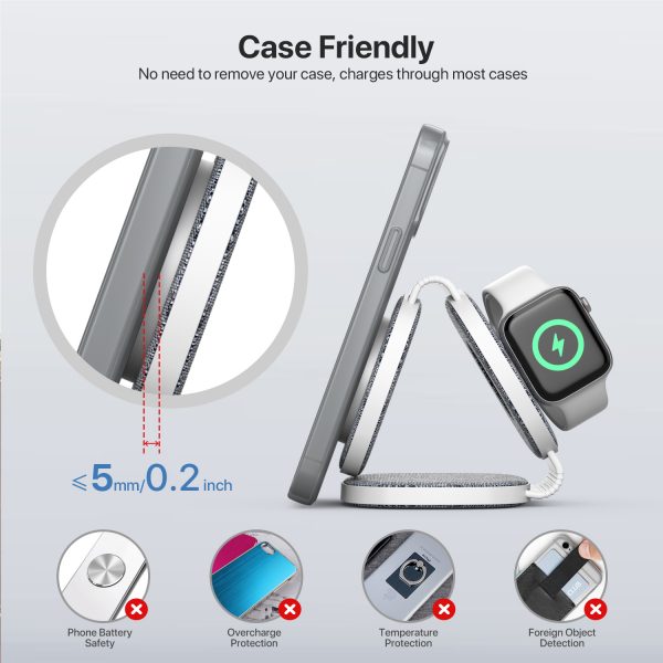 3 in 1 Foldable Magnetic Wireless Charger - Image 3